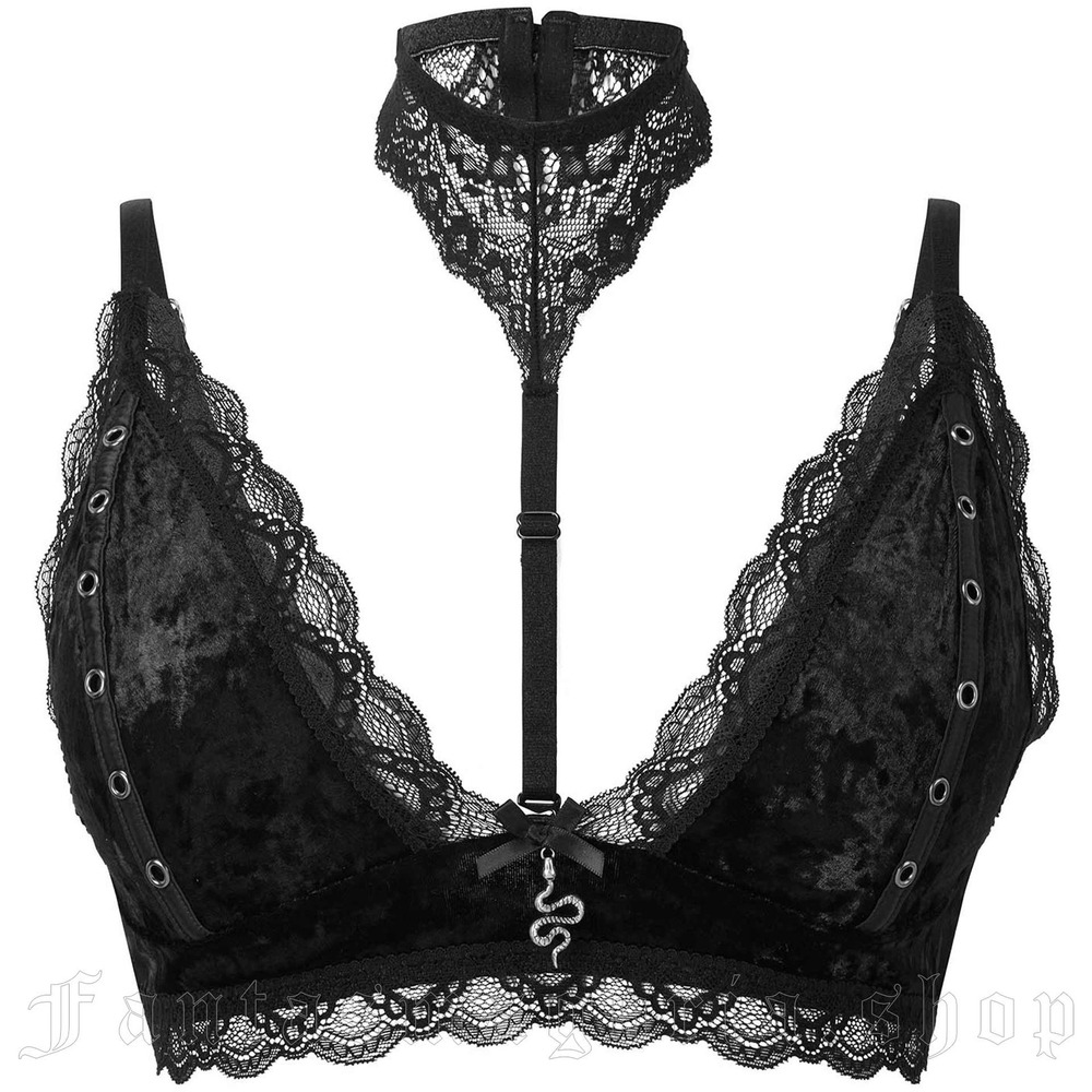 Killstar pin stuck black lace bra goth whimsigoth burlesque pinup